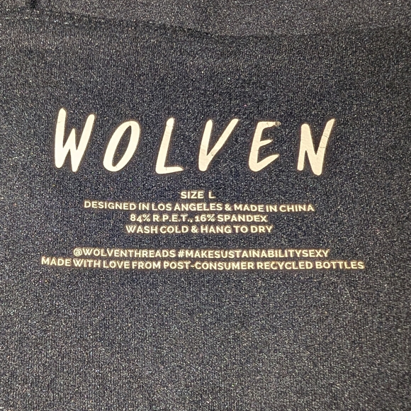 Black Bell Bottoms | Wolven - Picture 2 of 4